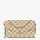 Louis Vuitton Felicie Pochette Damier Azur Canvas Bag