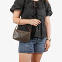 Louis Vuitton Pochette Accessoires Monogram Canvas Clutch Handbag