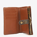 Louis Vuitton Port Feuille Vienoise Monogram Canvas French Purse Wallet
