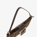 Fendi Zucca Baguette Shoulder Bag