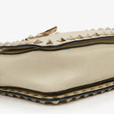 Valentino Garavani Cream Rockstud Camera Crossbody Bag