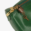 Louis Vuitton Keepall 45 Green EPI Leather Travel Bag