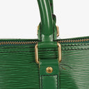 Louis Vuitton Keepall 45 Green EPI Leather Travel Bag