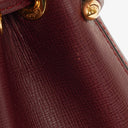 Sac Escarcelle Must De Cartier en cuir bordeaux