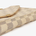 Louis Vuitton Felicie Pochette Damier Azur Canvas Bag