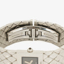 Chanel Stainless Steel 19mm Quilted Matelasse Acier Quartz Watch Black