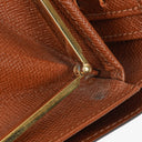 Louis Vuitton Port Feuille Vienoise Monogram Canvas French Purse Wallet
