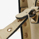 Valentino Garavani Cream Rockstud Camera Crossbody Bag