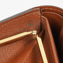 Louis Vuitton Port Feuille Vienoise Monogram Canvas French Purse Wallet