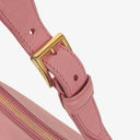 Prada Saffiano Pink Leather Shoulder Bag