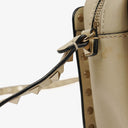 Valentino Garavani Cream Rockstud Camera Crossbody Bag