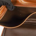 Louis Vuitton Porte-Documents Voyage Bronze Monogram Vernis Briefcase