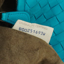 Bottega Veneta Nappa Intrecciato Turquoise Veneta Large Hobo Bag