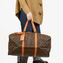 Louis Vuitton Sac Souple 55 Monogram Canvas Travel Bag