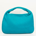 Bottega Veneta Nappa Intrecciato Turquoise Veneta Large Hobo Bag