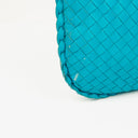 Bottega Veneta Nappa Intrecciato Turquoise Veneta Large Hobo Bag