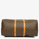 Louis Vuitton Keepall 55 & Bandoulière Monogram Canvas Travel Bag
