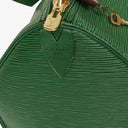 Louis Vuitton Keepall 45 Green EPI Leather Travel Bag