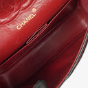 Chanel Vintage Medium Classic Double Flap Bag Black Quilted Leather &nbsp;24K Gold-Plated Hardware