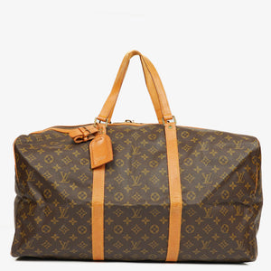 Louis Vuitton Sac Souple 55 Monogram Canvas Travel Bag