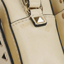 Valentino Garavani Cream Rockstud Camera Crossbody Bag
