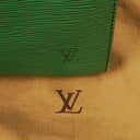 Louis Vuitton Keepall 45 Green EPI Leather Travel Bag