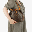 Louis Vuitton Petit Noe Monogram Canvas Shoulder Bag