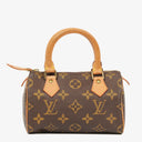 Louis Vuitton Nano Speedy Monogram Canvas Mini Bag