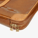 Louis Vuitton Porte-Documents Voyage Bronze Monogram Vernis Briefcase