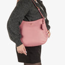 Prada Saffiano Pink Leather Shoulder Bag