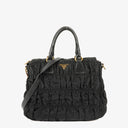 Prada Black Tessuto Gaufre Nylon Bag