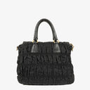 Prada Black Tessuto Gaufre Nylon Bag