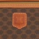 Celine Brown Macadam Vanity Handbag