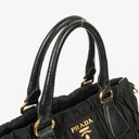 Prada Black Tessuto Gaufre Nylon Bag