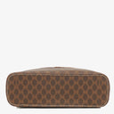 Celine Brown Macadam Vanity Handbag