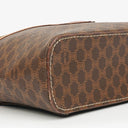 Celine Brown Macadam Vanity Handbag
