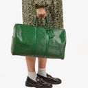 Louis Vuitton Keepall 45 Green EPI Leather Travel Bag