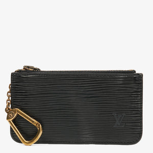 Louis Vuitton Black Epi Leather Key Pouch