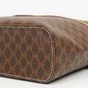 Celine Brown Macadam Vanity Handbag