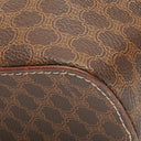 Celine Brown Macadam Vanity Handbag