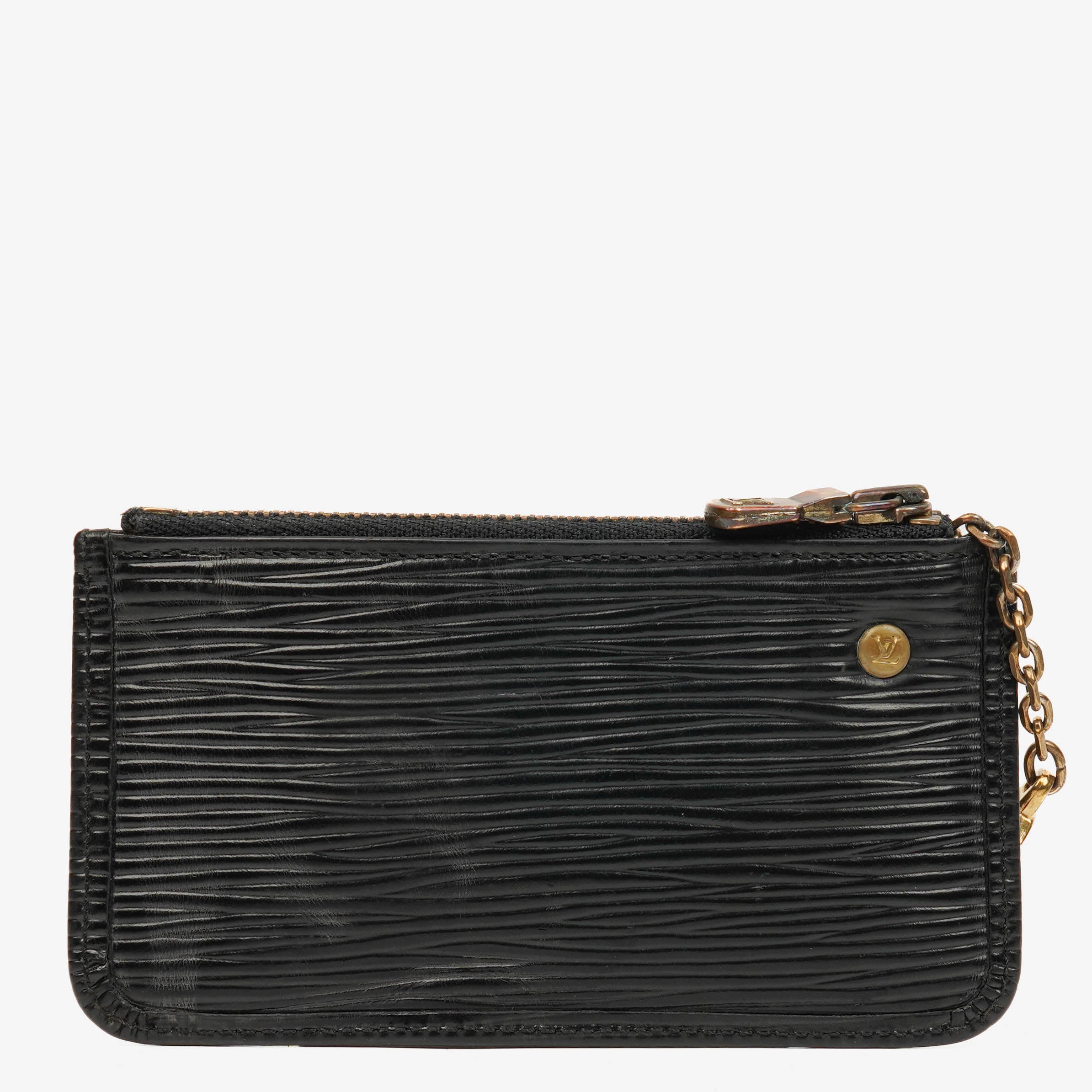 Louis Vuitton Black Epi Leather Key Pouch