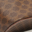 Celine Brown Macadam Vanity Handbag