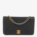 Chanel Classic Full Flap Bag Black Quilted Lambskin