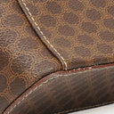 Celine Brown Macadam Vanity Handbag
