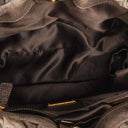 Miu Miu Vitello Grey Satchel Bag