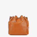 Louis Vuitton Petit Noe Brown EPI Leather Shoulder Bag