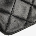 Chanel Vintage Medium Classic Double Flap Bag Black Quilted Leather &nbsp;24K Gold-Plated Hardware