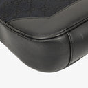 Gucci GG Monogram Canvas Bamboo Top Handle Bag