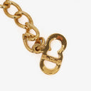 Christian Dior Dior Letters Metal Necklace