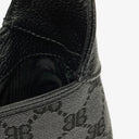 Balenciaga x Gucci Black/Grey Canvas/Leather The Hacker Project 1961 Small Jackie Bag